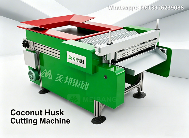 Coconut Husk Cutting Machine