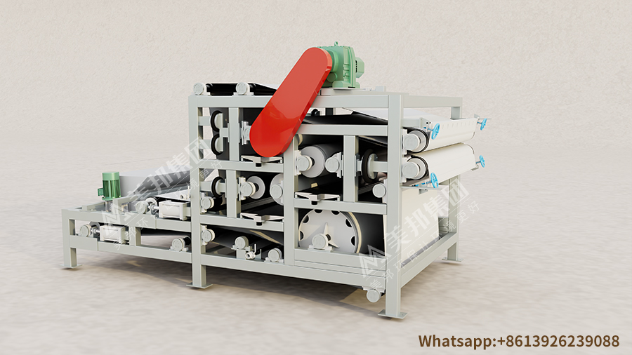 Cocopeat dewatering machine