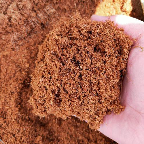 The effect of hand grasping after dehydration of coconut coir