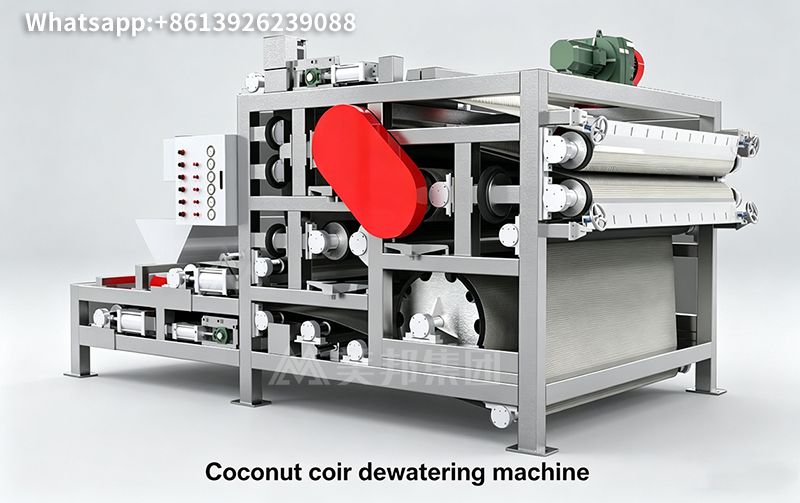 coconut coir dewatering machine