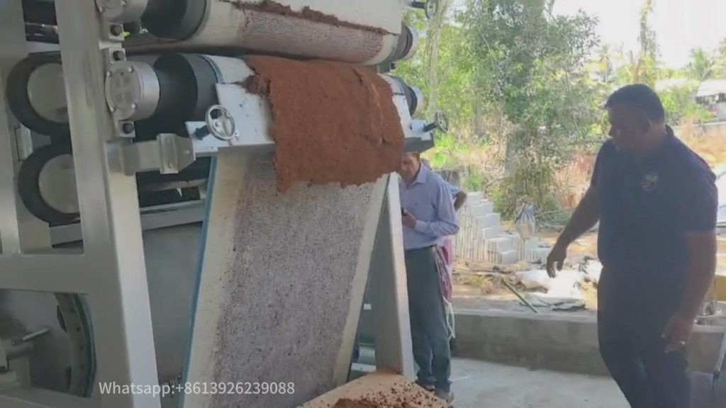 India coconut coir dewatering project