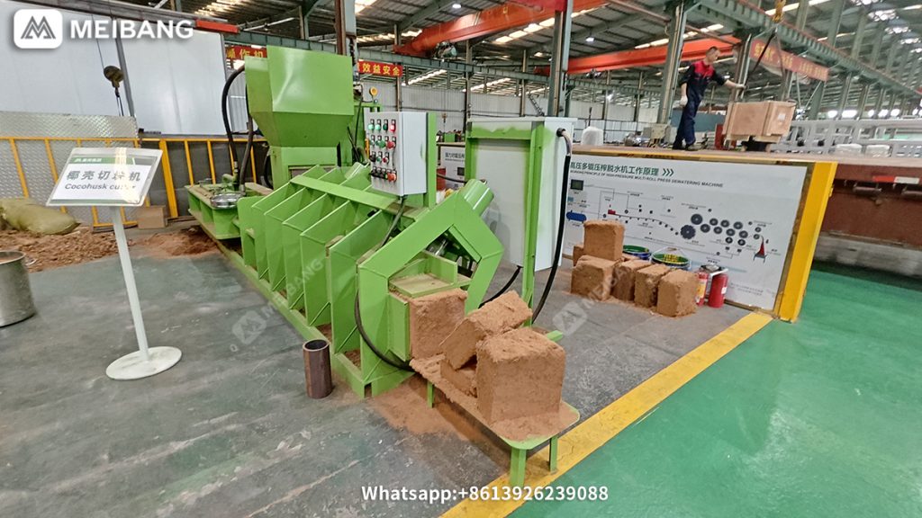 coco peat briquetting machines