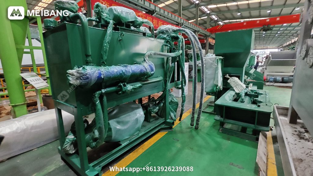 Coconut coir production line equipment for packaging and shipping