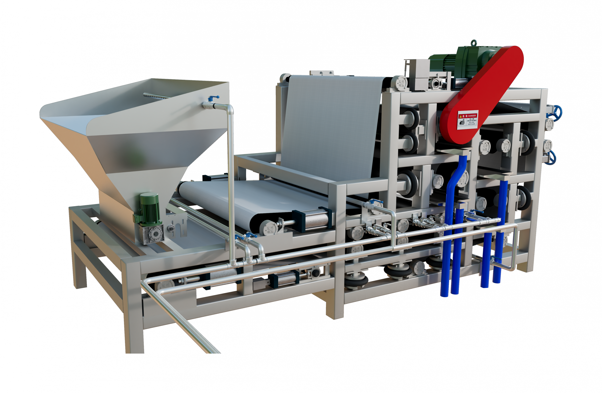 Coco peat Desalination and Dewatering Machine